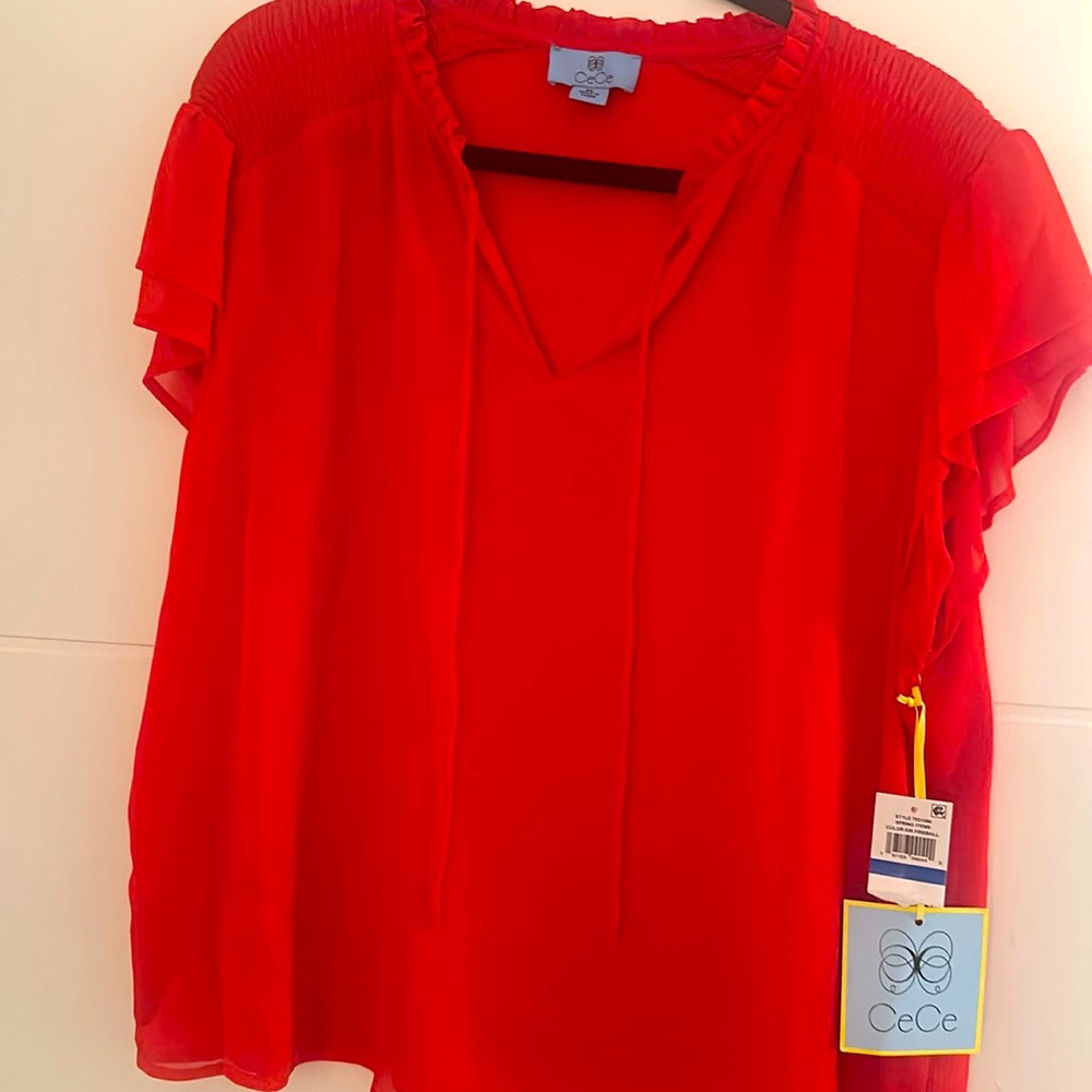 CeCe Women’s Blouse XL Beautiful